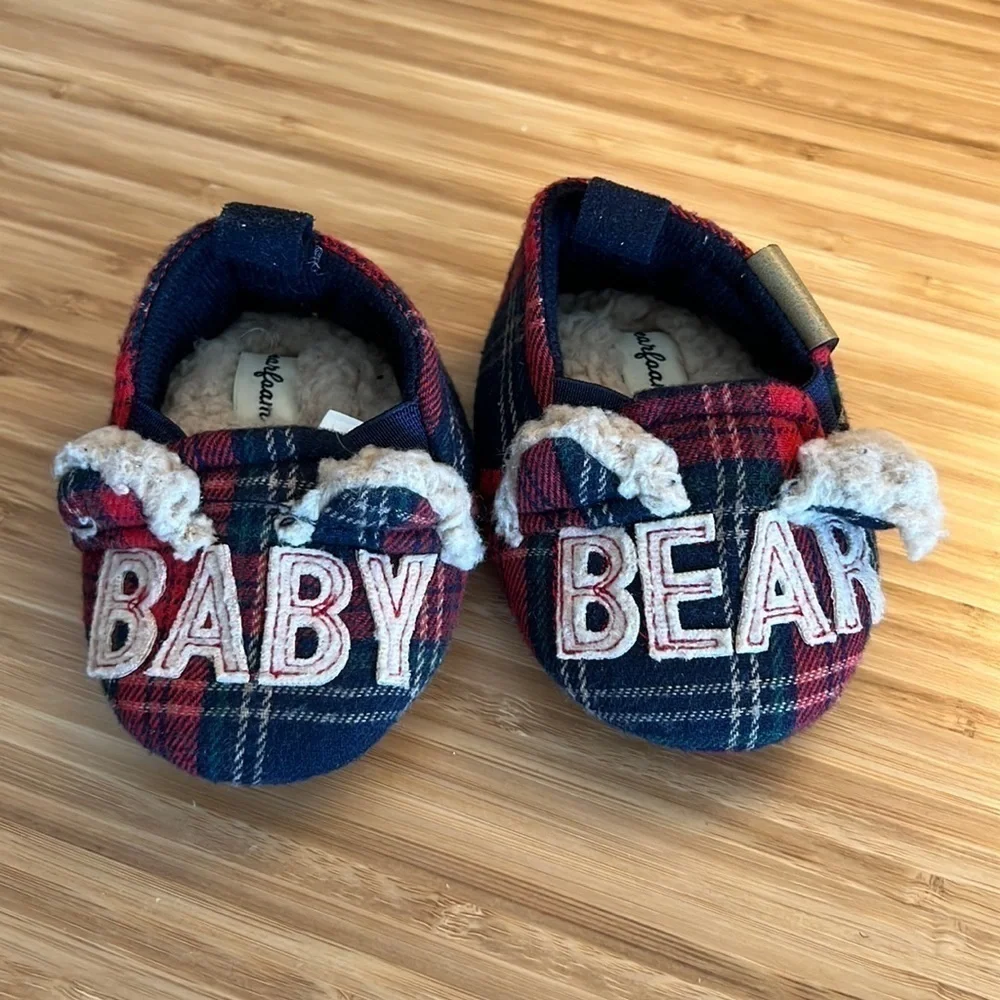 DearFoams baby Slippers Baby Bear 3-6 Months